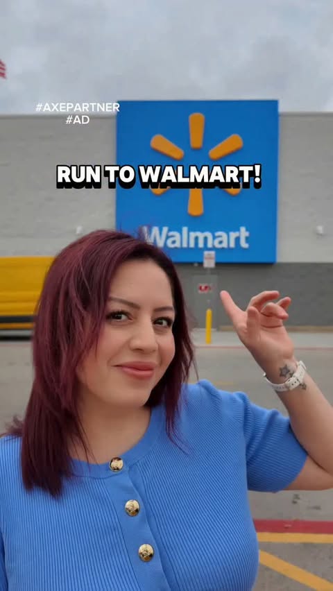 Instagram post by @brodiesaves for AXE. Caption reads: [...] now you can score $2 Walmart Cash Back on....