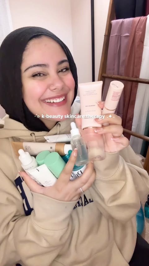 Instagram post by @atelierbyahreema for Dear Klairs. Caption reads: a quick PR unboxing from my fav k-beauty brands 🤍....