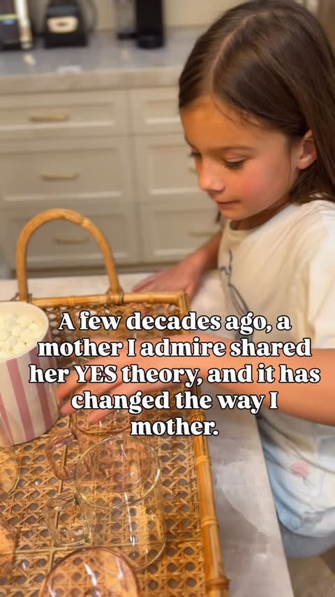 Instagram post by @corrinestokoe for HSN. Caption reads: “Trust your children. Never say no if you could....