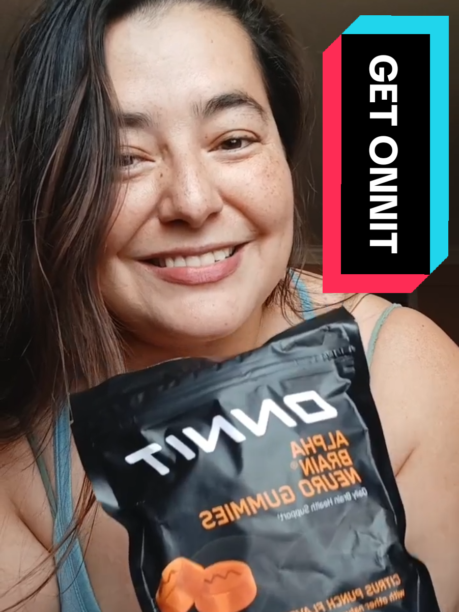TikTok post by @sindyrivas18 for Onnit. Caption reads: @GET ONNIT #supplements #memory #brain....