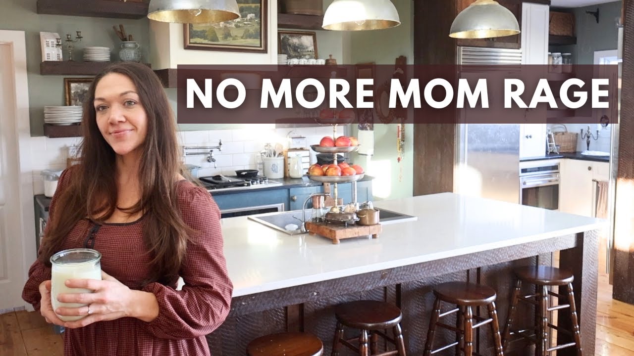 YouTube post by @HopewellHeights for NutriMill. Caption reads: 5 problems that feed mom rage & practical....