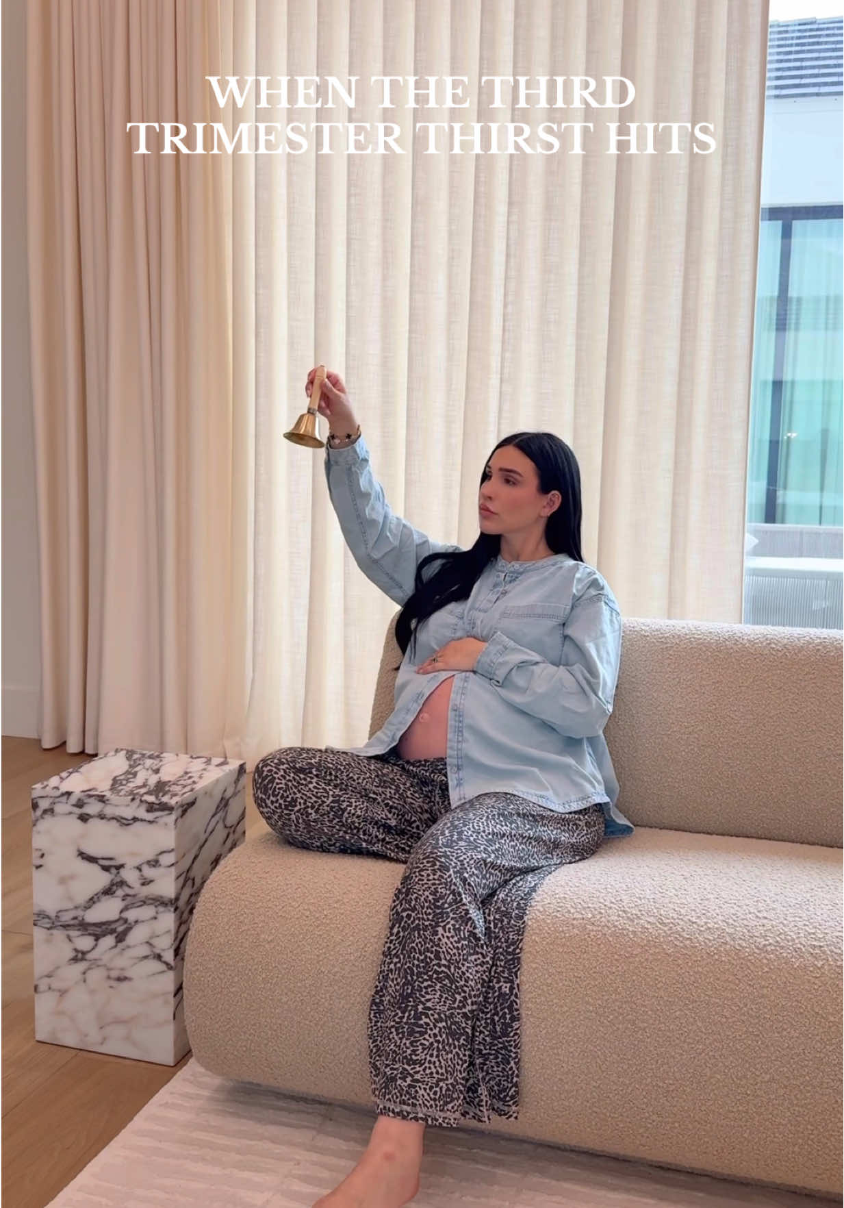 TikTok post by @krystianatiana for Ninja Kitchen. Caption reads: [...] thirst is real. Good thing I have my @Ninja....