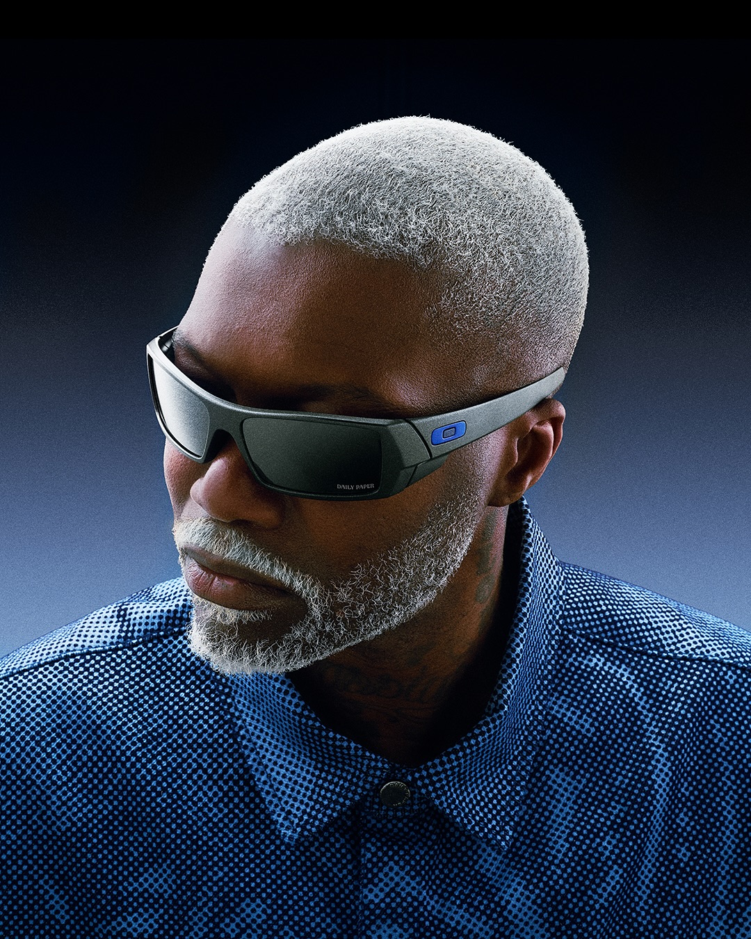 Instagram post by @djibrilcisse1981 for Oakley. Caption reads: Time doesn’t stand still — it evolves.
Djibril....