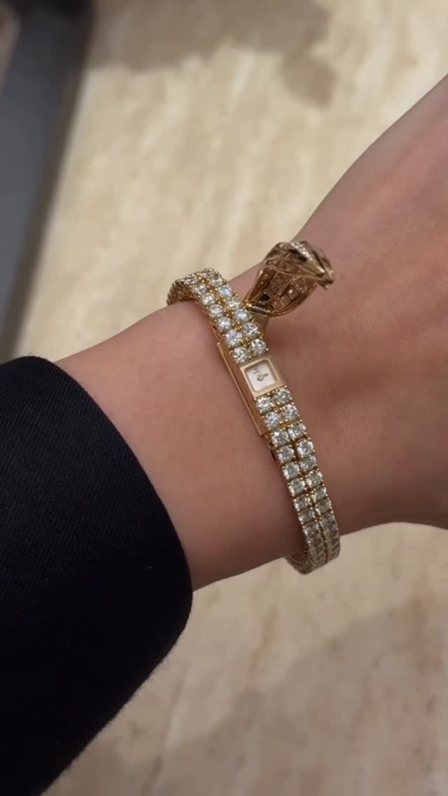 Instagram post by @savinachow for Jaeger-LeCoultre. Caption reads: A beautiful afternoon with @jaegerlecoultre....