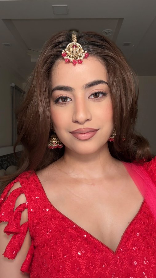 Instagram post by @kajaljaiin for Typsy Beauty. Caption reads: Lip gloss of the season ✨.