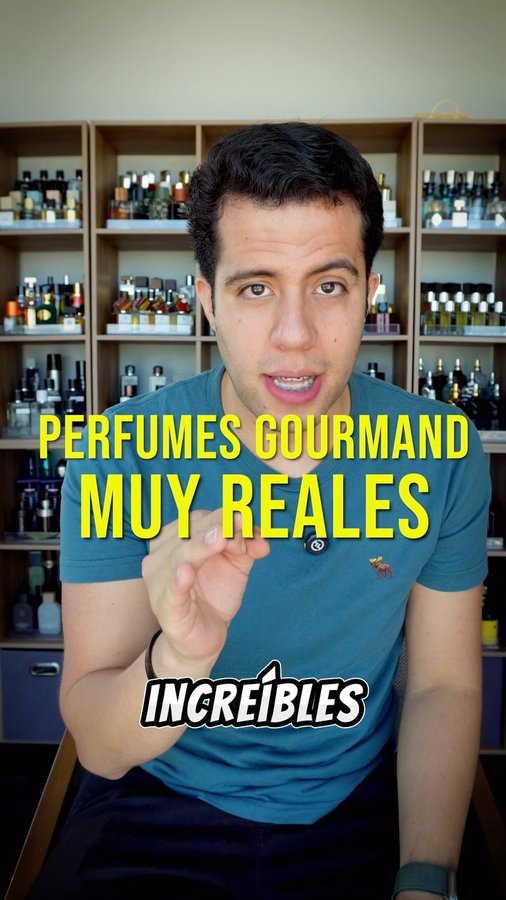 Instagram post by @baroma_21 for Jousset Parfums. Caption reads: [...] Gourmand IMPRESIONANTES de la casa....