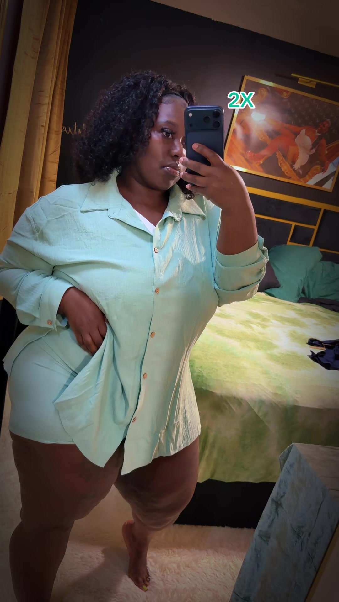 TikTok post by @big.bucci for Fisoew Fashion. Caption reads: @Fisoew Fashion @Fisoew Clothing Co.....