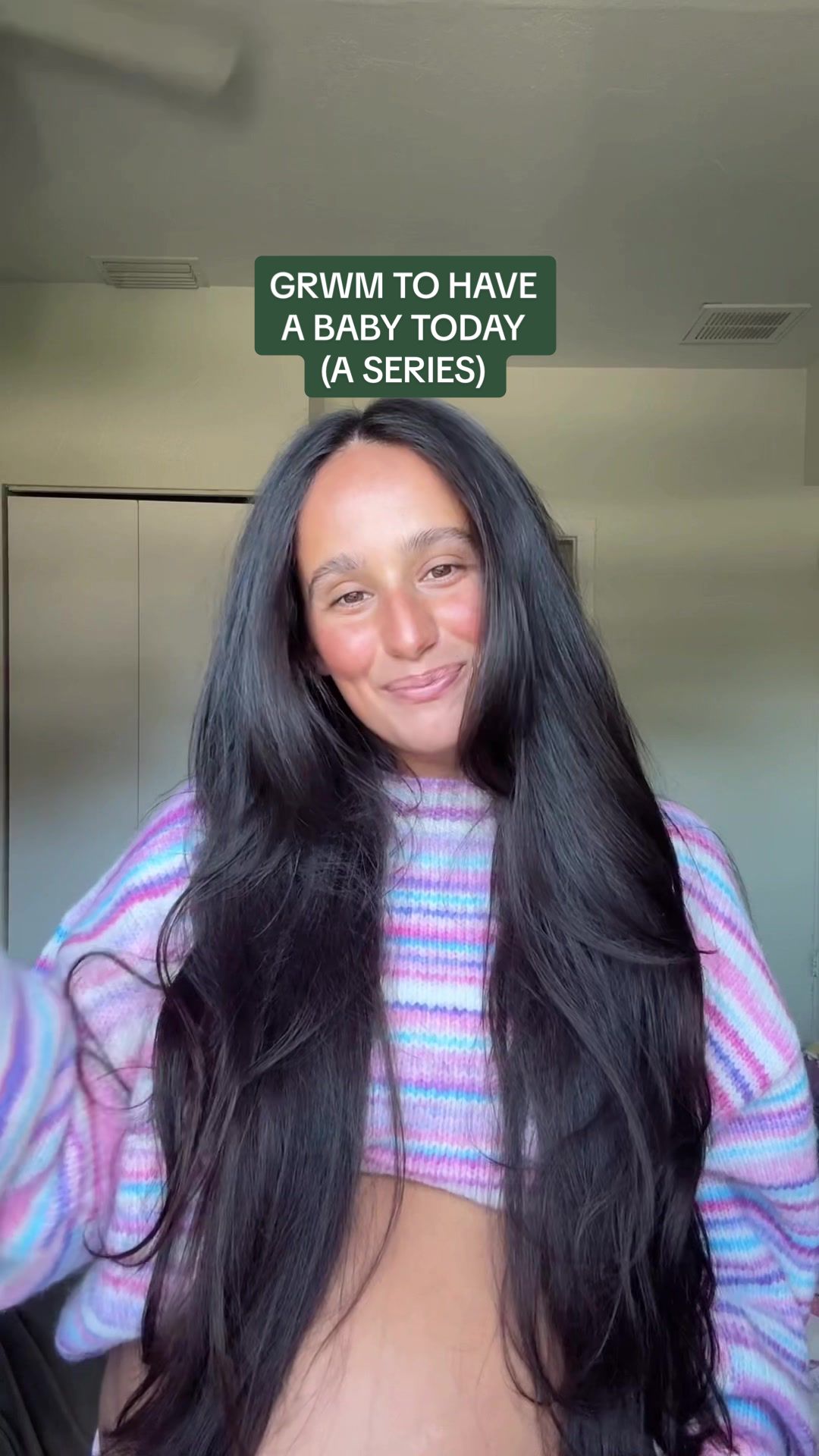 TikTok post by @rachel_muse for true Botanicals. Caption reads: I cant wait to meet this girl!!!! and walk through....