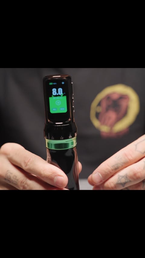 Instagram post by @fani_meherzi.tattoo.tutorials for Dragonhawk Official. Caption reads: Unlock 20% OFF the Dragonhawk Fold Pro – Year of....