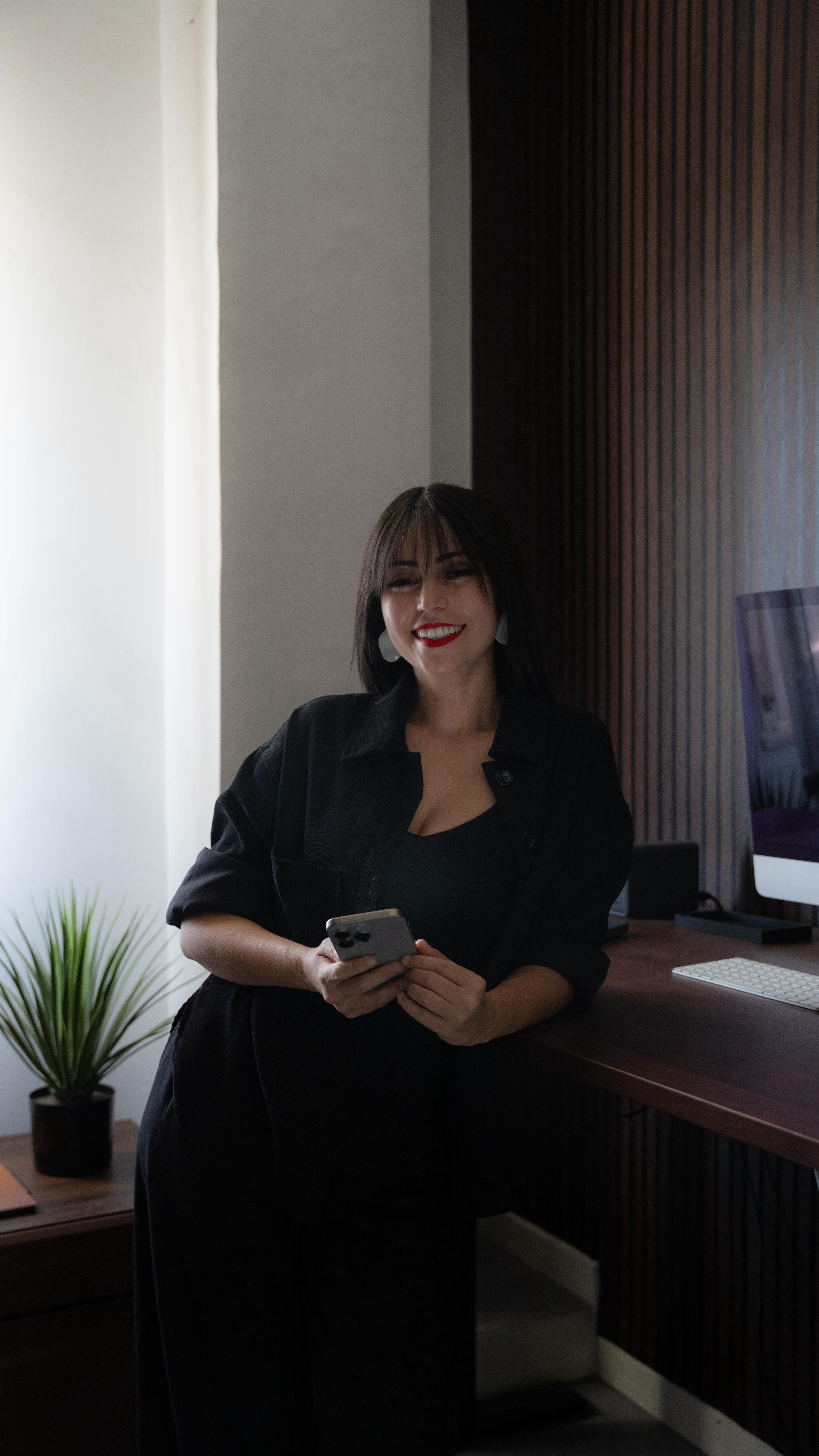 Instagram post by @imanelachis for Nanoleaf. Caption reads: Look up and discover a new sky inside your....