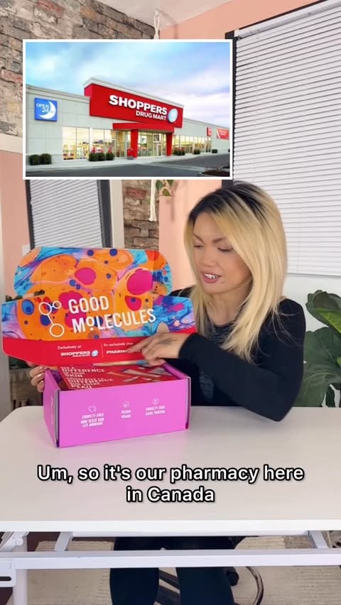 Instagram post by @nene_fitforlife for Shoppers Drug Mart. Caption reads: [...] tag — and now you can grab them at....