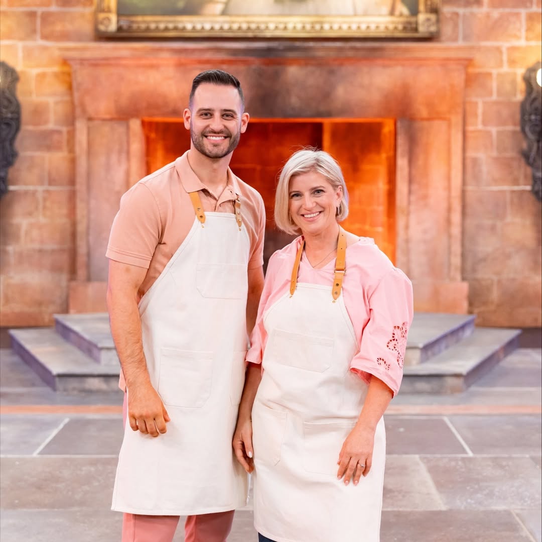 Instagram post by @chefjordan_pilarski for Food Network. Caption reads: [...] for Season 2 of #WizardsOfBaking on....