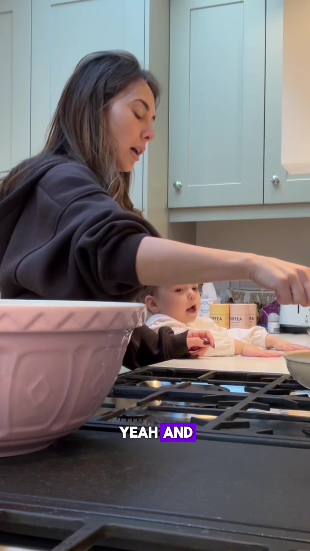 TikTok post by @gemmaalster for Harrods. Caption reads: Tomato stained couch by day, champagne on the roof....