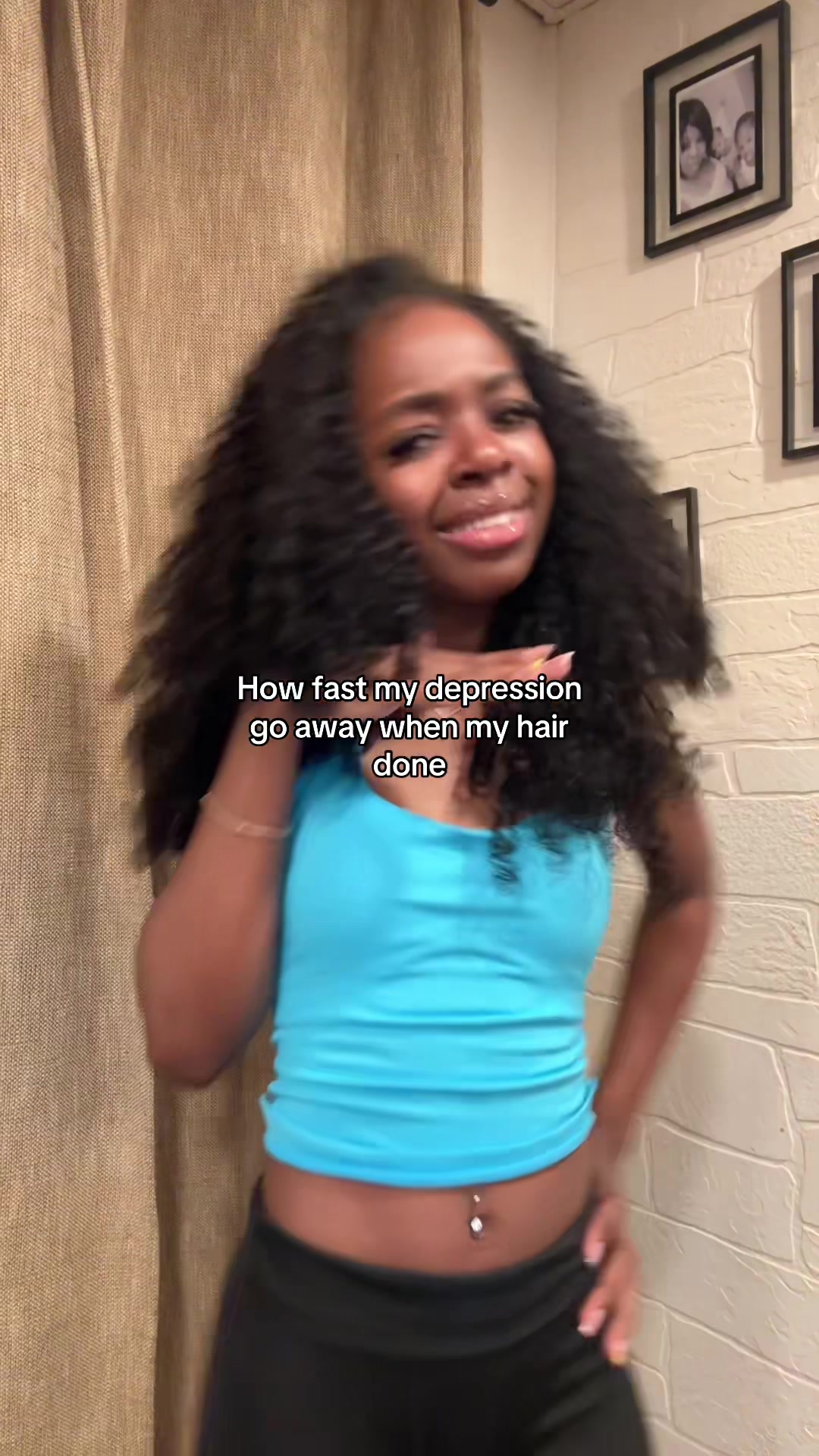 TikTok post by @1xnyyy._ for Cheetah Beauty Hair Shop. Caption reads: [...] now and get the same one 😍😍 @Cheetah....