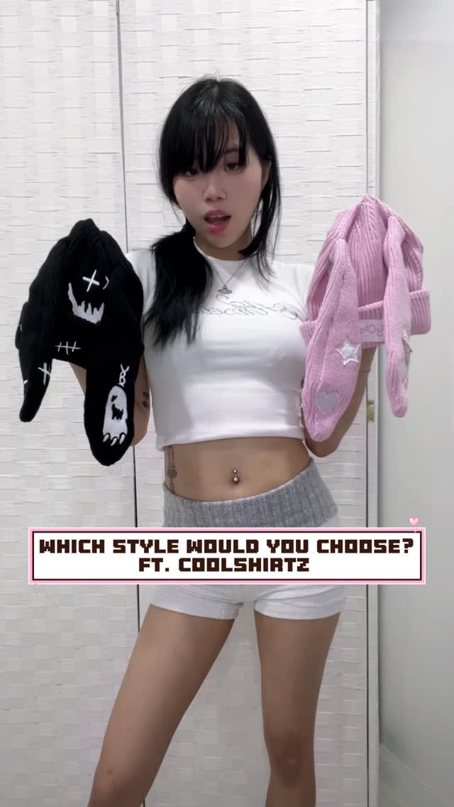 Instagram post by @holosaxual for Cool Shirtz. Caption reads: TEAM PINK💗 OR TEAM BLACK🖤?? 

#coolshirtz....