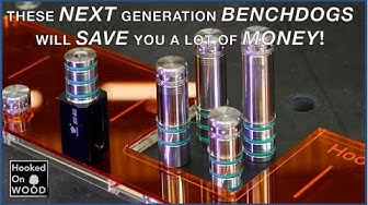 YouTube post by @HookedonWood for Banggood. Caption reads: The Next level BenchDogs are Amazing! And save you....