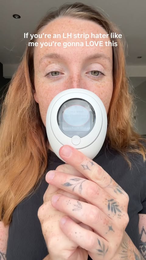 Instagram post by @bethanymacleodxo for Mira Fertility. Caption reads: LADIES when I tell you I despise LH strips believe....