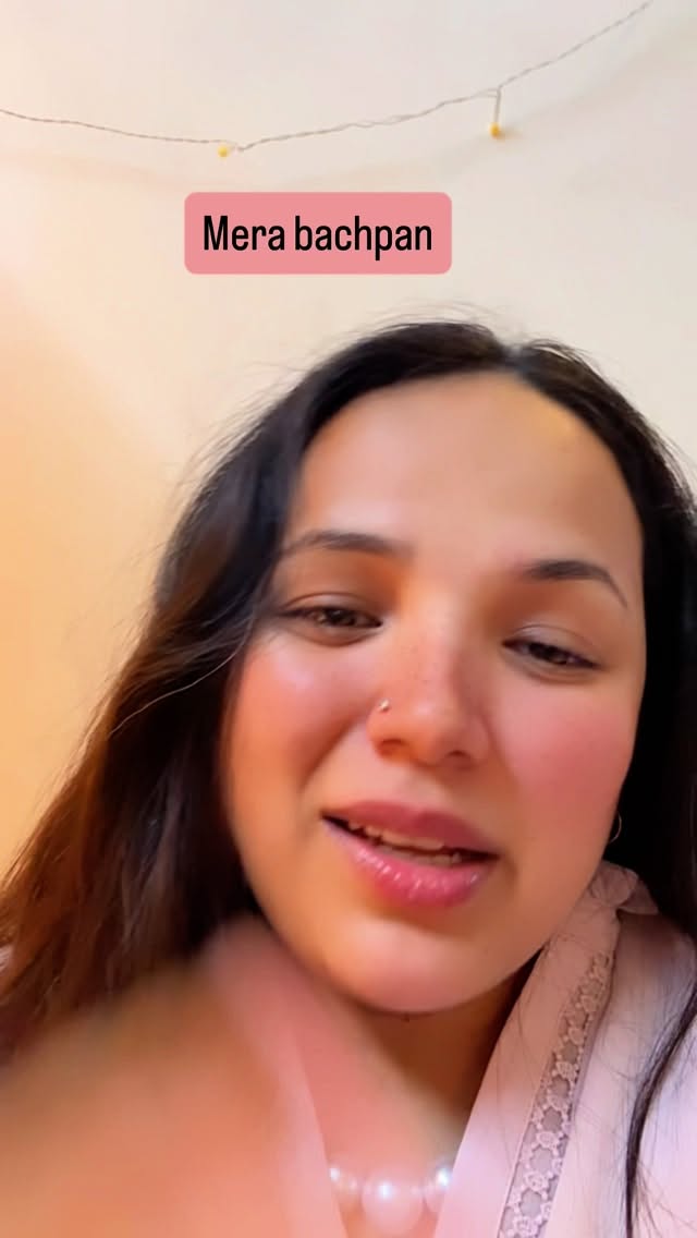 Instagram post by @veena_negi for Mother Sparsh. Caption reads: Ye pilpile bacche ! @mothersparsh  #ad ....