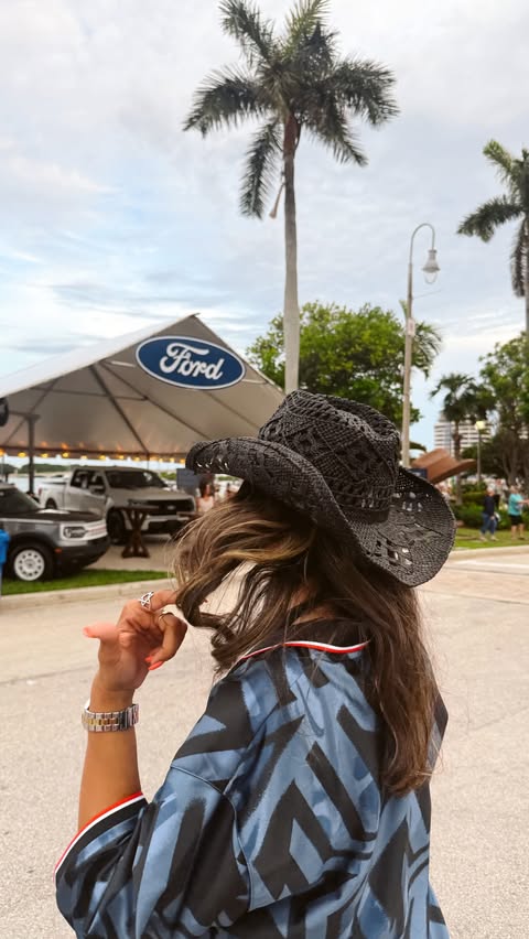 Instagram post by @danielleerodas for Ford. Caption reads: #Ford_Ambassador Some things just hit different....