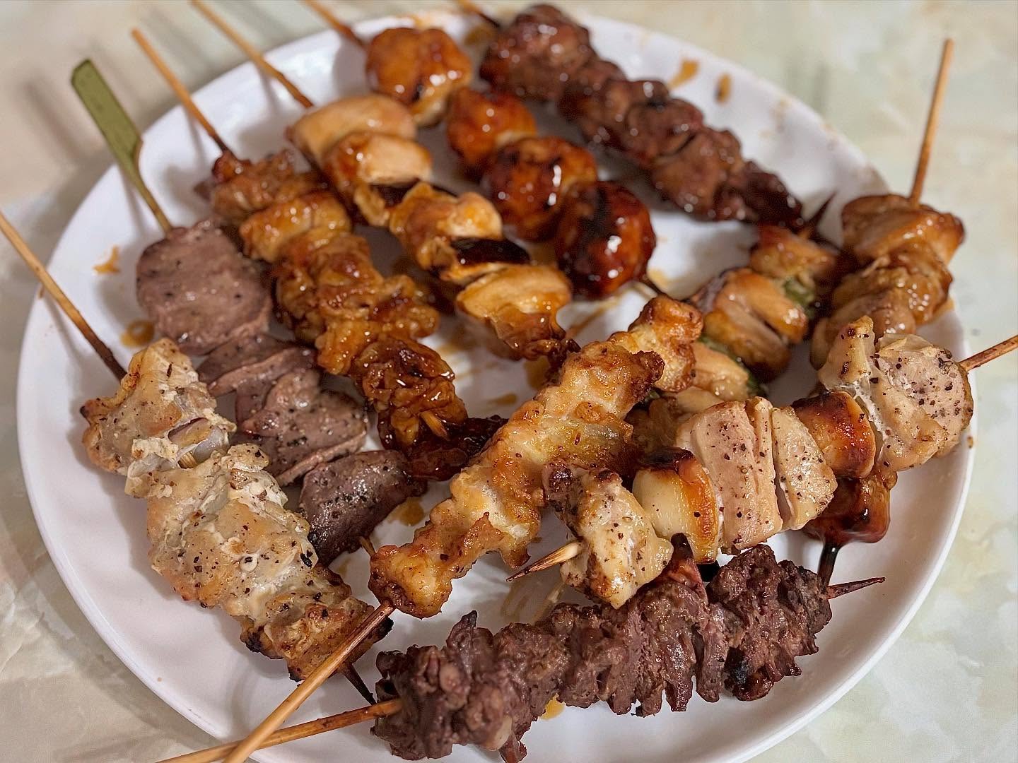 Instagram post by @tabelog_sake for Toyama Station City. Caption reads: #富山ステーションシティアンバサダー
・
・
・
📍炭火焼鳥・惣菜....