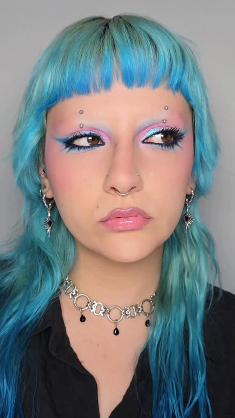 Instagram post by @nonaa_mua for About-face Beauty. Caption reads: [...] Candy Kingdom palette* @aboutfacebeauty....