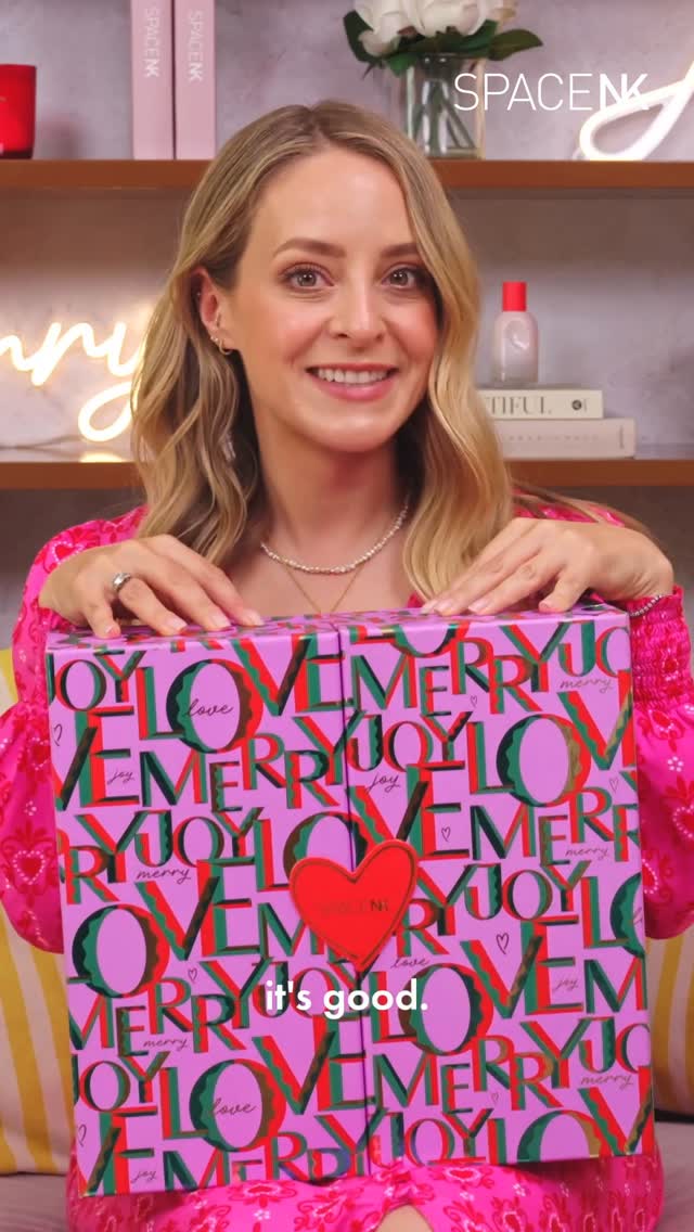 Instagram post by @fleurdeforce for Space NK. Caption reads: Hands up if you want to know what’s inside the....