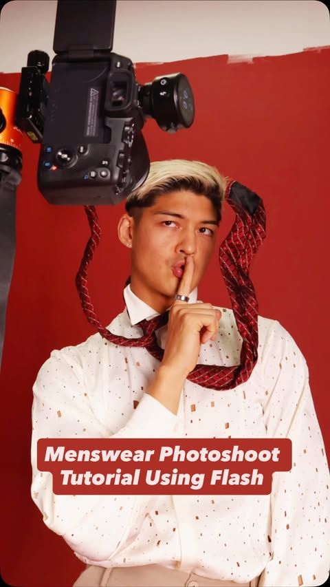 Instagram post by @teejayhughes for Westcott Lighting. Caption reads: 🚨 Photoshoot Tutorial Using Flash 🚨 Creating....