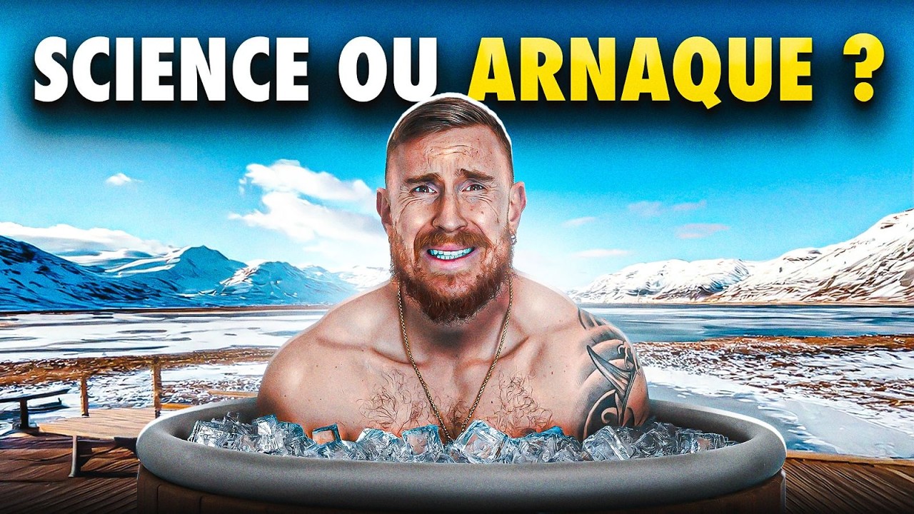 YouTube post by @training.therapie for Nutripure. Caption reads: THE SCIENTIFIC TRUTH about COLD BATHS 🥶.