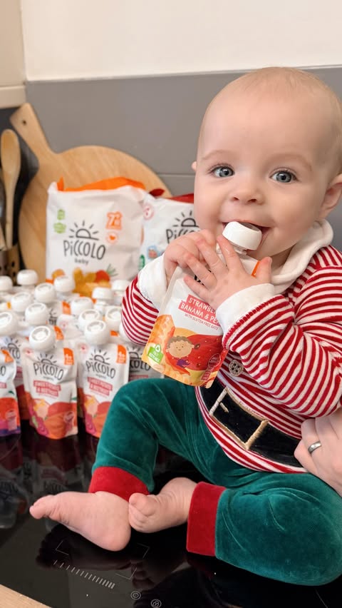 Instagram post by @hillyer_house_ for Ubbi. Caption reads: [...] @mylittlepiccolo for easy feeding,....