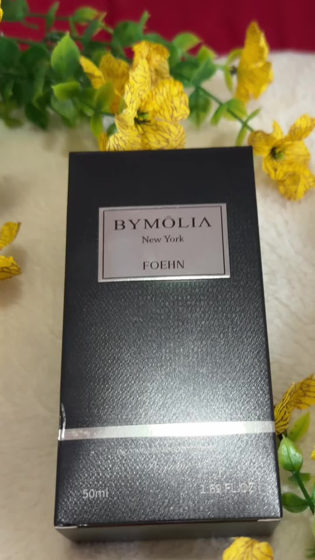 TikTok post by @familia_aleman_miguel for Bymolia Beauty. Caption reads: [...] #fragancia #perfumesmasculinos @Bymolia....