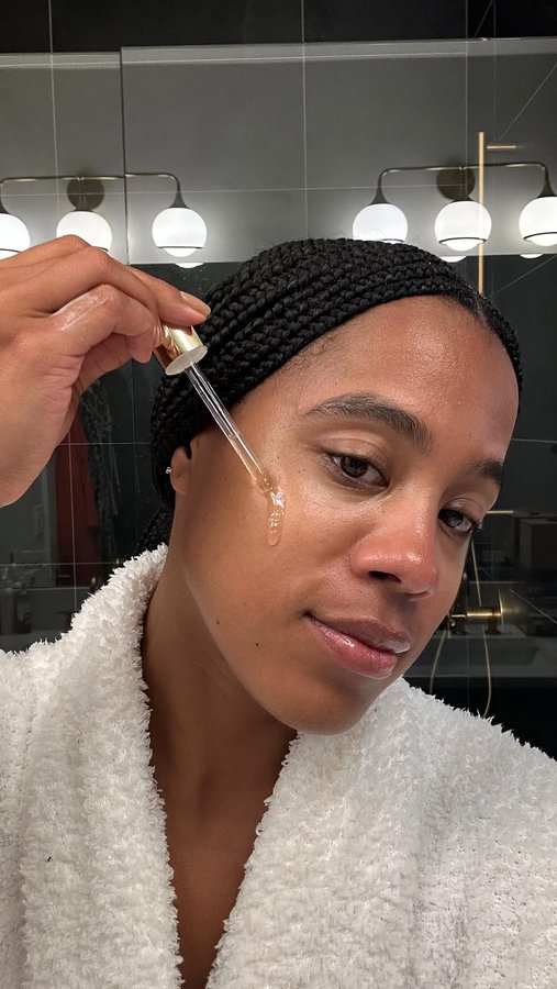 Instagram post by @buymechanel for EVE LOM. Caption reads: Let’s build a SELF-CARE RITUAL with @evelom!....