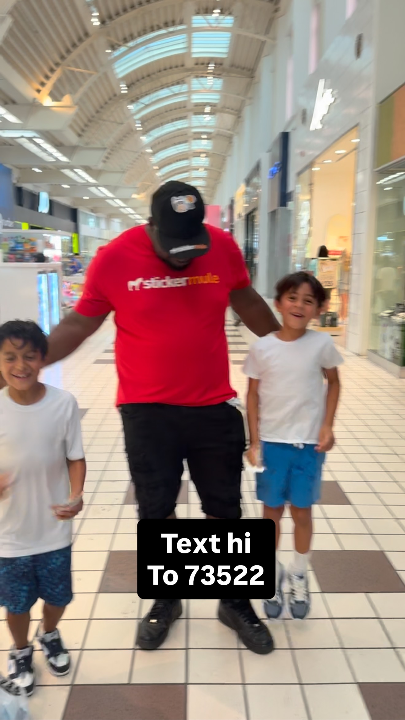 Instagram post by @greatnessreinvented1 for Sticker Mule. Caption reads: #love #fun #blessings #therealgreatness #success....