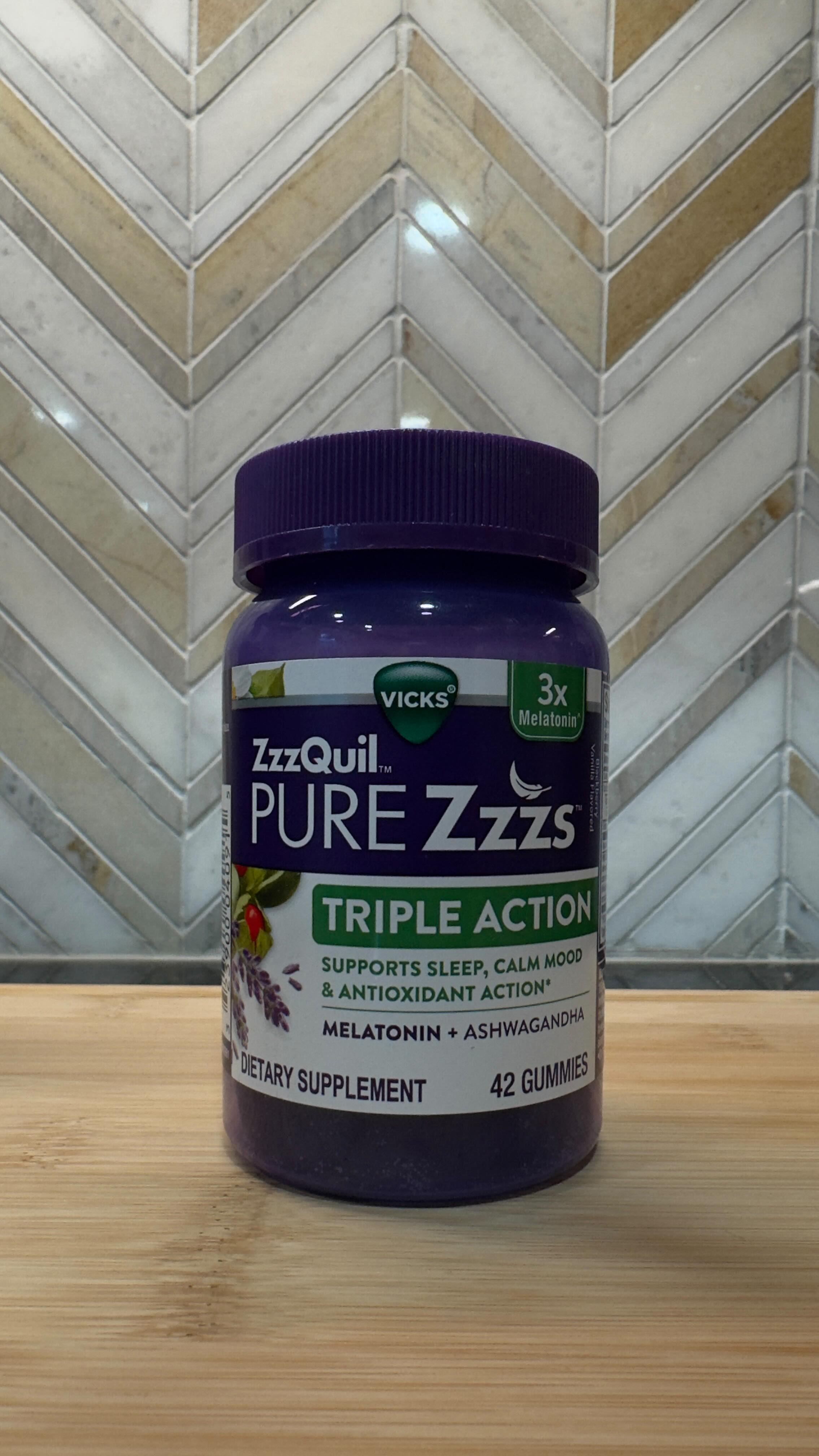 Instagram post by @nates.average.life for ZzzQuil. Caption reads: #ad #zzzquil_partner Some nights, my brain just....