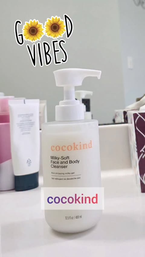 Instagram post by @iceeresults for Cocokind. Caption reads: [...] for a true head-to-toe refresh, the....