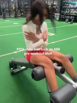 TikTok post by @_reneemorganx for Applied Nutrition. Caption reads: [...] 🤣🤣 #gymtok #tiktokmademebuylt @Applied....