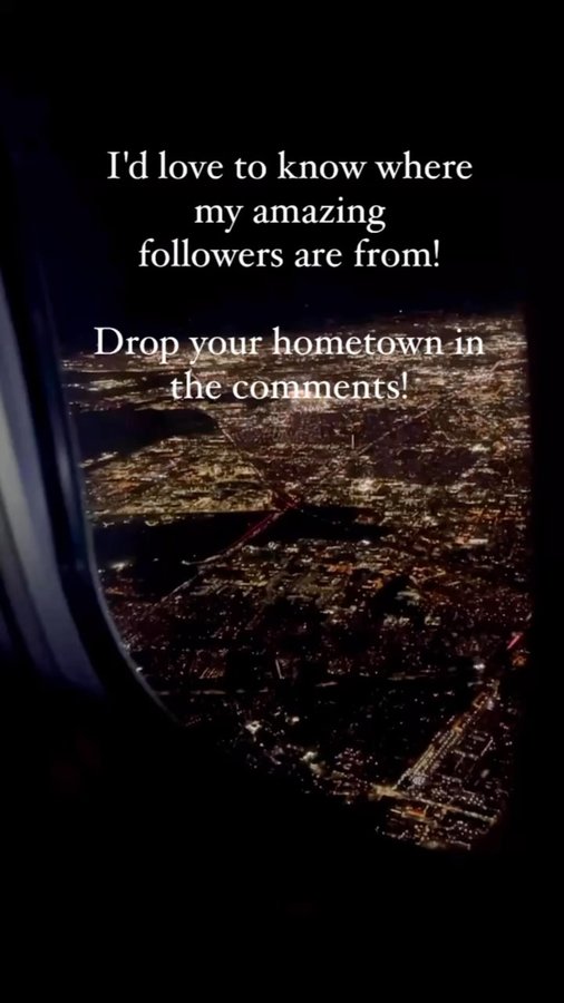 Instagram post by @sweettravelphotos for Earth. Caption reads: I’m curious about where my incredible followers....