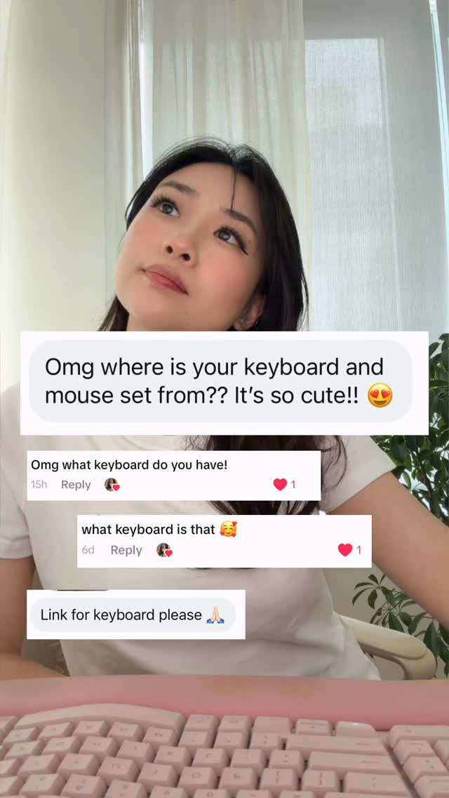 Instagram post by @_misomelon for Logitech. Caption reads: Style my desk for a busy Q4 without sacrificing....