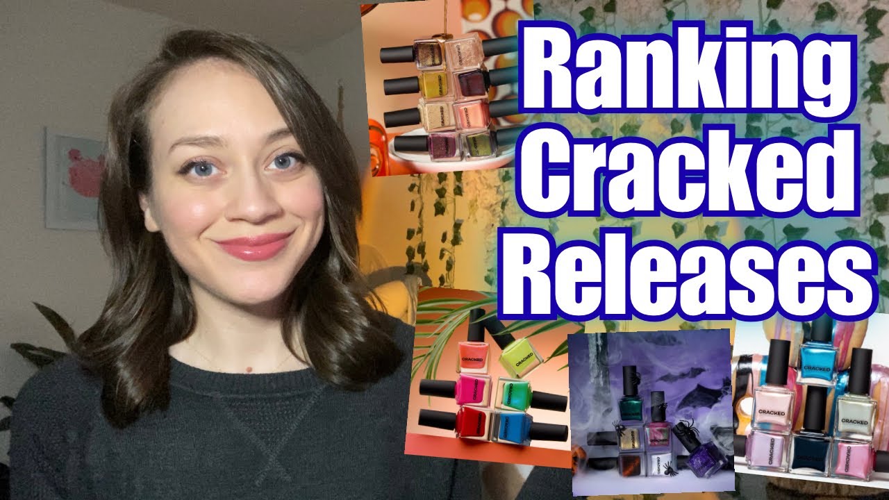 YouTube post by @PolishedYogi for Cracked Polish. Caption reads: [...] Recap Series by reviewing every Cracked....