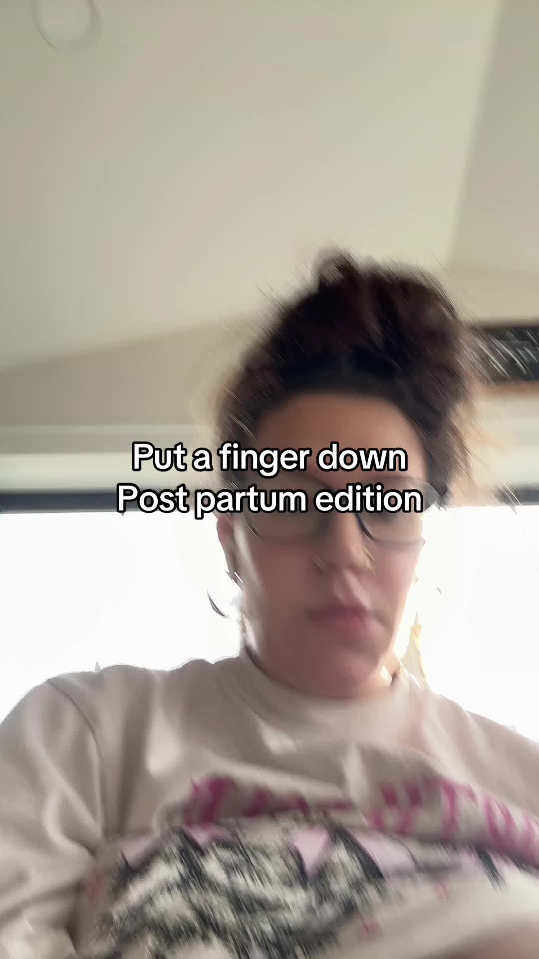 TikTok post by @melissanorman2.0 for Pink Stork. Caption reads: Post partum is no joke.. these @Pink Stork Shop....