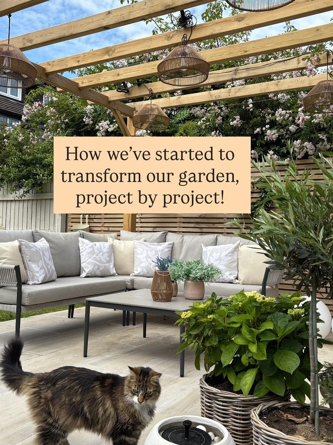 Instagram post by an influencer for Forest Garden. Caption reads: GARDEN PROGRESS so far 🪴 🪏 🌸 It’s been a labour....