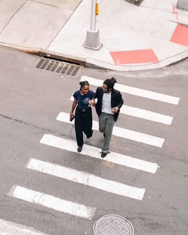 Instagram post by @justinb00ne for GREY GOOSE Vodka. Caption reads: In a New York minute with @greygoose Grey Goose....