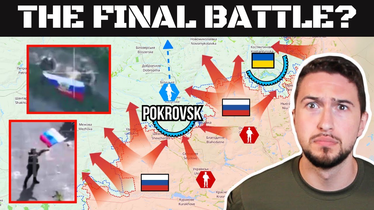 YouTube post by @historylegends for Invideo. Caption reads: Can Ukraine Survive Russia’s Summer Offensive?.