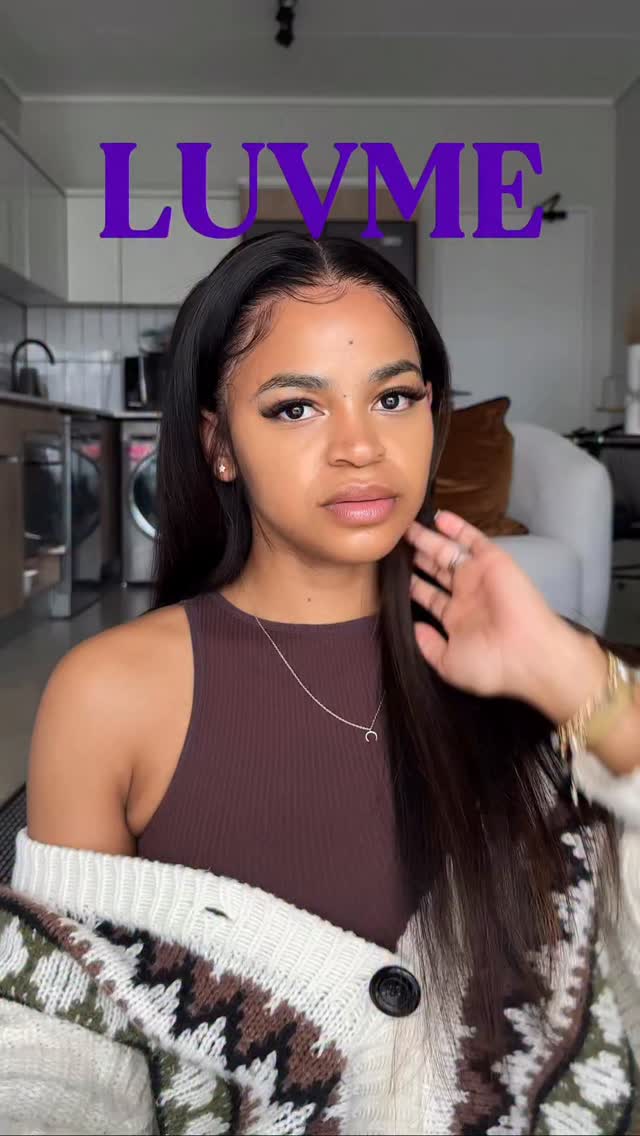 Instagram post by @tshego_chale for Luvme Hair. Caption reads: The Biggest Annual LUVME BLACK FRIDAY SALE is....