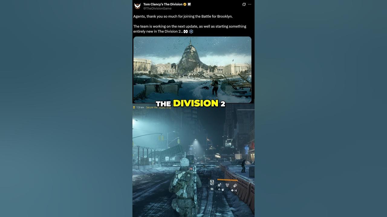 YouTube post by @NothinButSkillz for GHOST LIFESTYLE. Caption reads: Winter is Finally coming to the Division 2!.