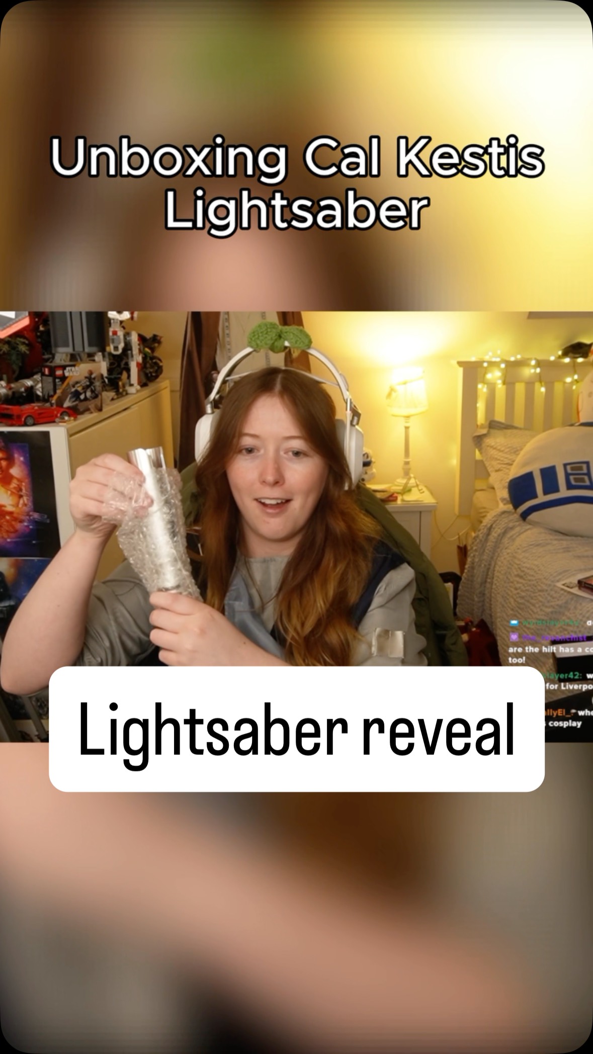 Instagram post by @_pixelette_ for NSabers. Caption reads: [...] to get a Cal Kestis cosplay!

Thanks to....