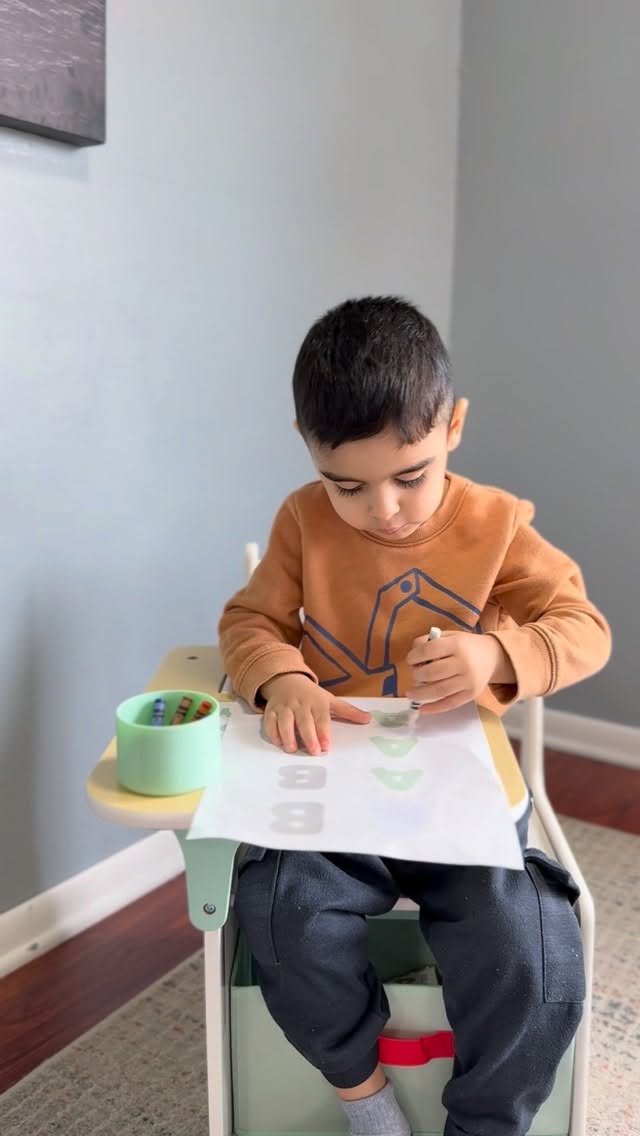 Instagram post by @ziynetle_chicago for Delta Children. Caption reads: [...] and perfect for little explorers....