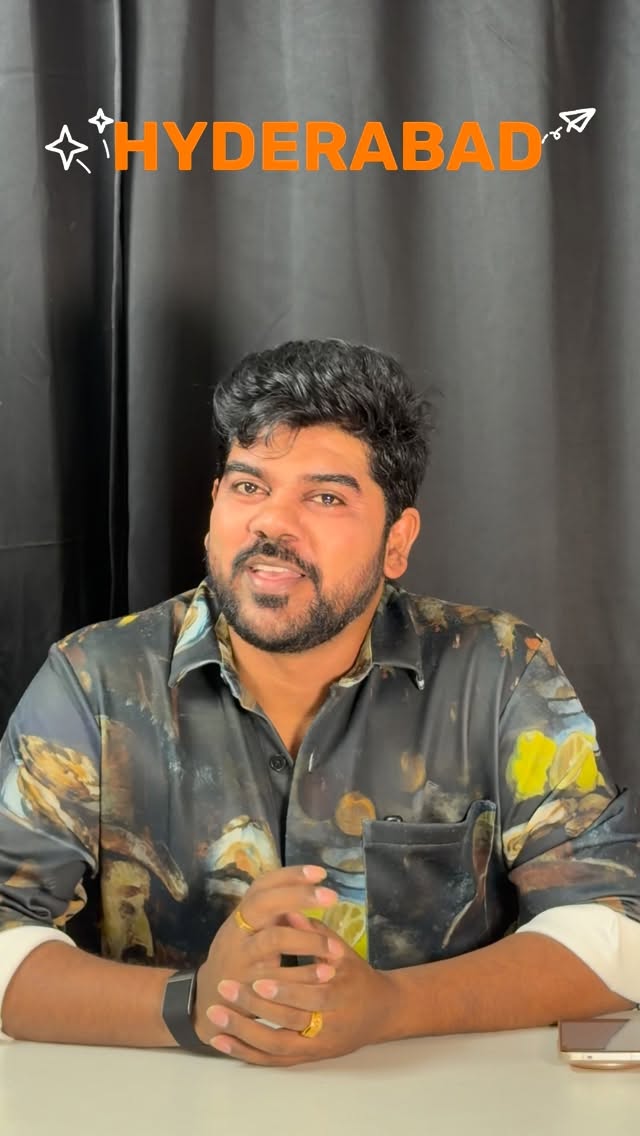 Instagram post by @anandinavolu for Swiggy. Caption reads: Hyderabad, Swiggy just turned your weekend into a....