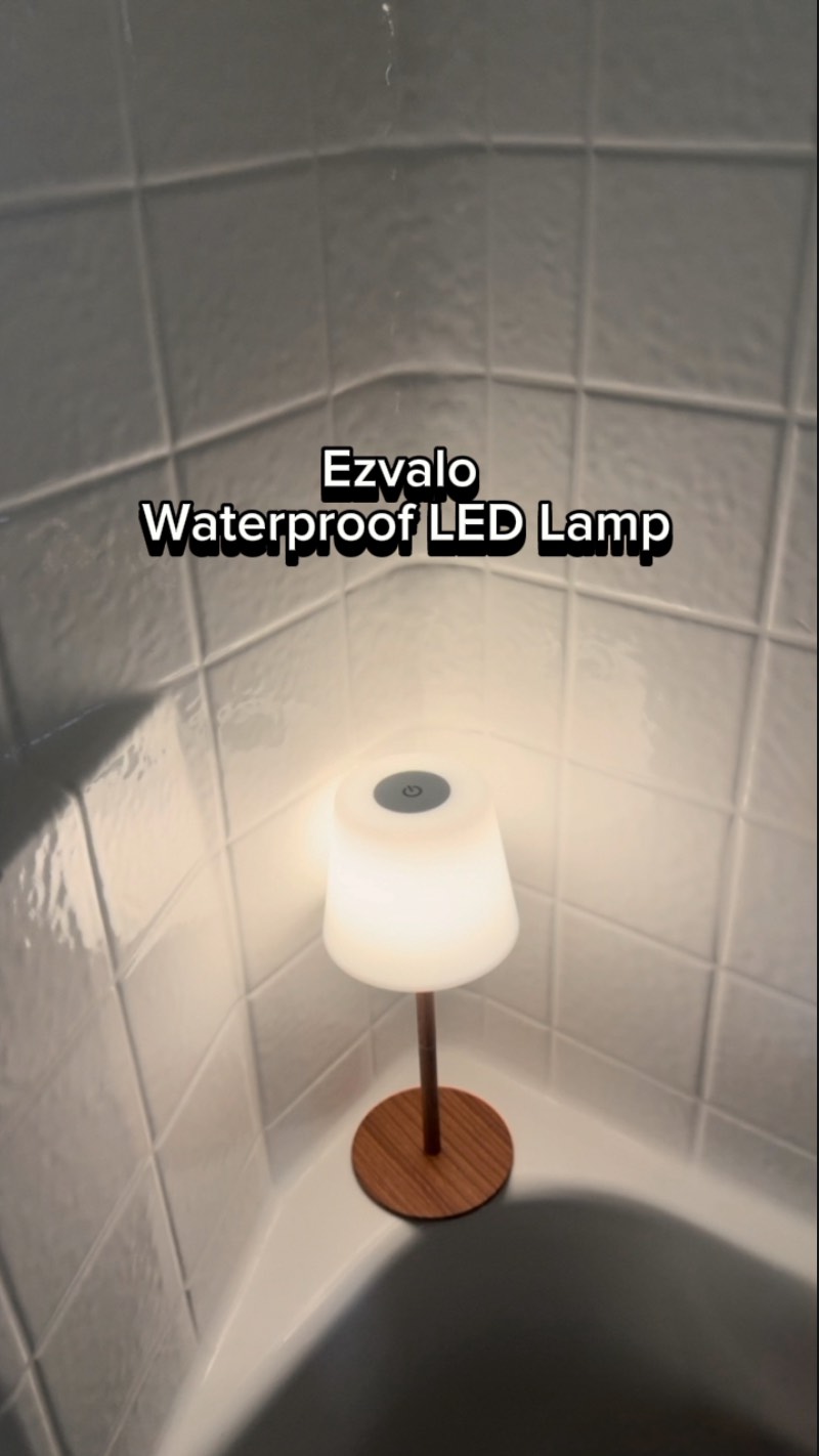 Instagram post by @amerikadabirturkanne for EZVALO. Caption reads: [...] hello to your new favorite light!

The....