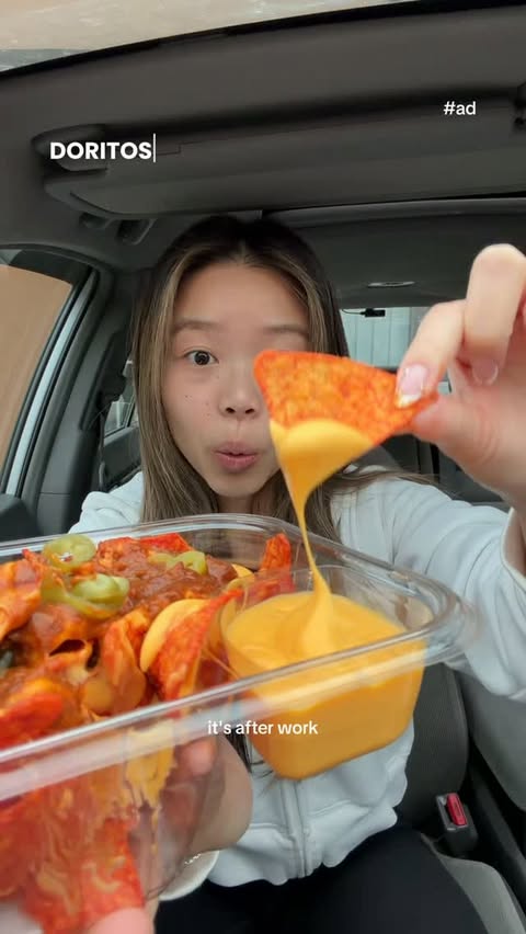 Instagram post by @doritosca for 7-ELEVEN. Caption reads: [...] your own toppings! Available at....