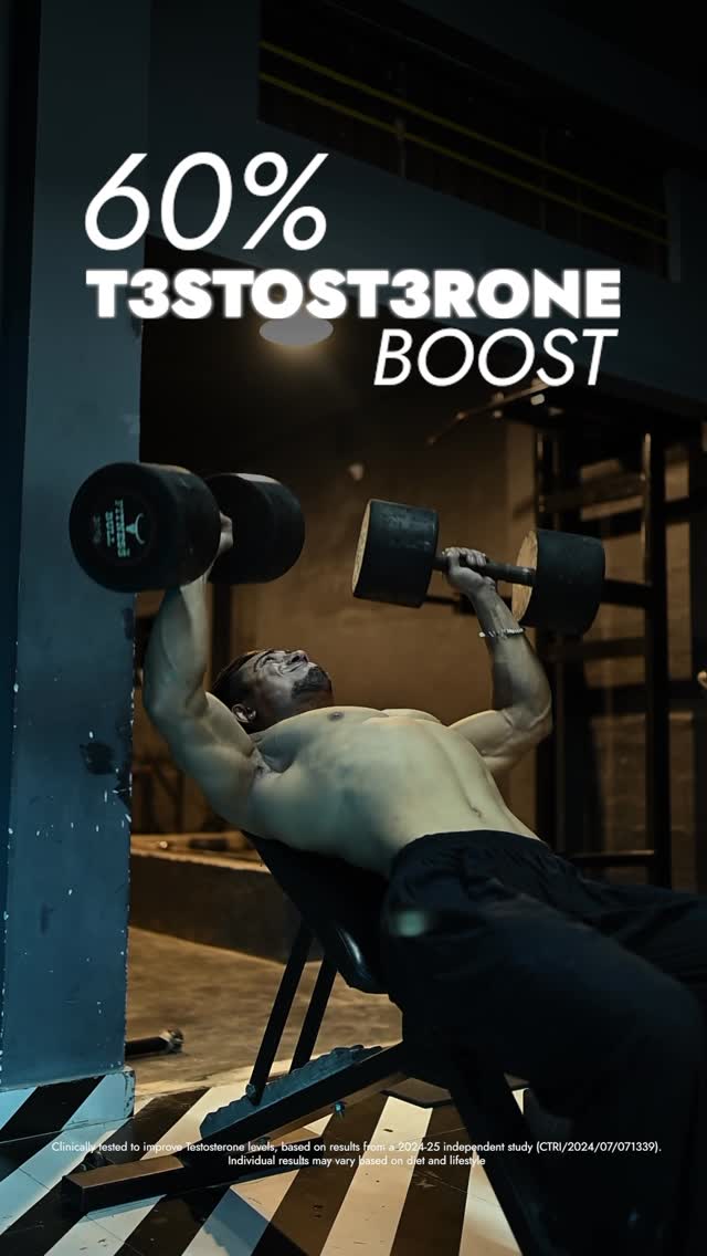 Instagram post by @the_rohanflexing for Kapiva. Caption reads: Elevate your gym gains naturally! 🚀 Unleash your....